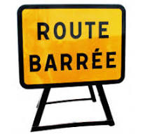 circulation et stationnement difficile route du Ribay