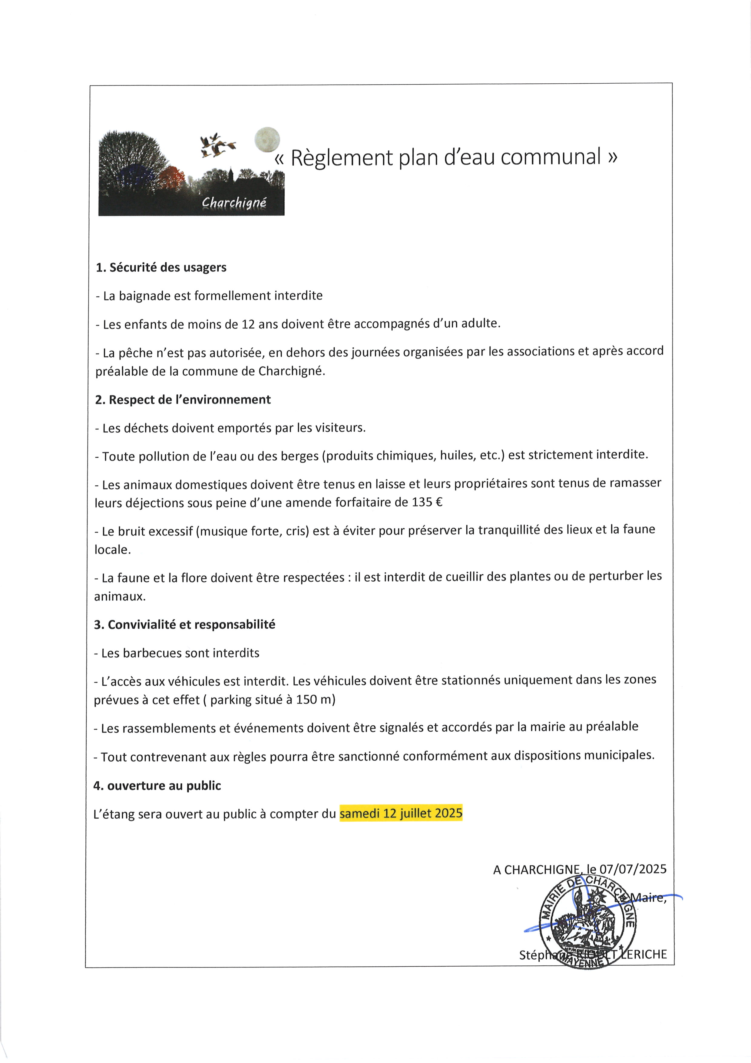 venez profiter de l'été!