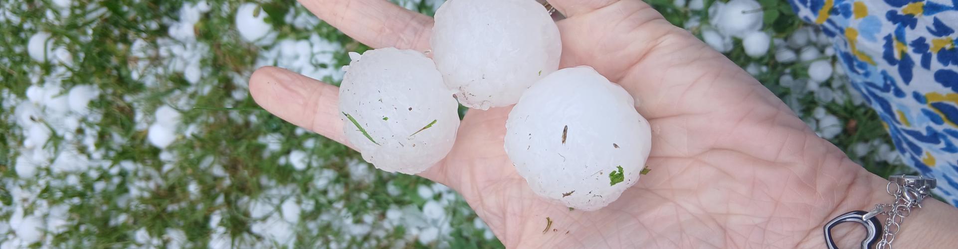 Reconnaissance de l'épisode de grêle en catastrophe naturelle